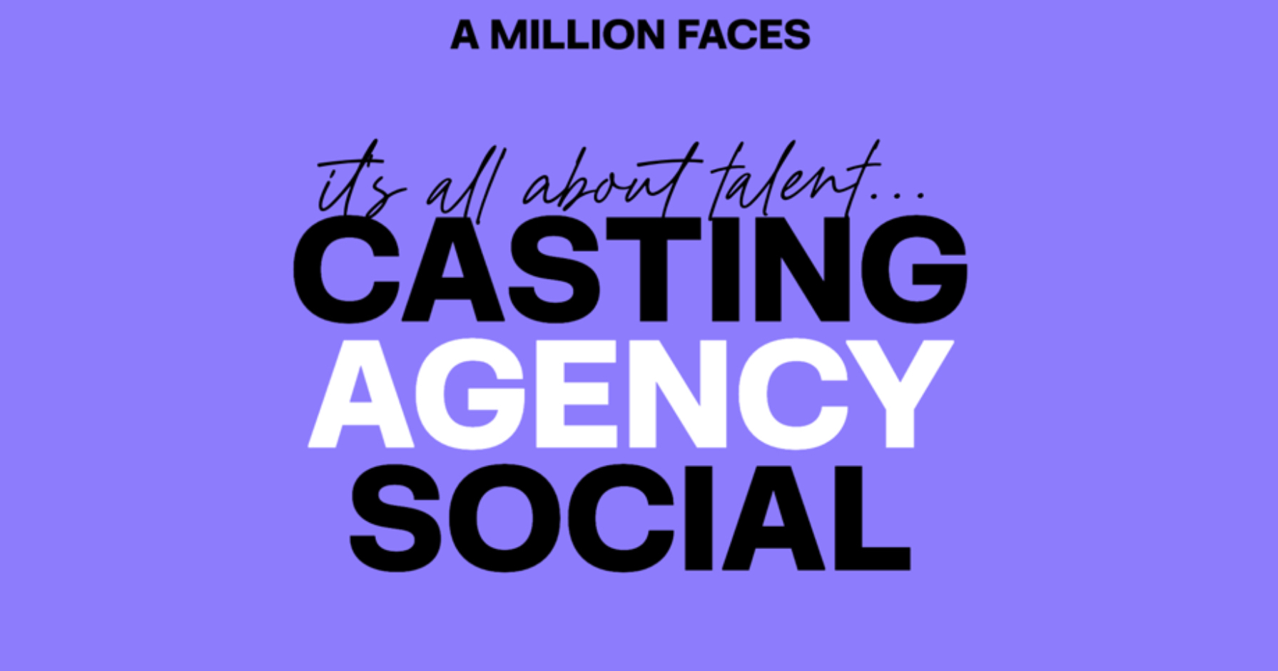 A Million Faces